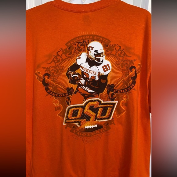 Vintage Oklahoma State Football tshirt size large - Picture 5 of 6